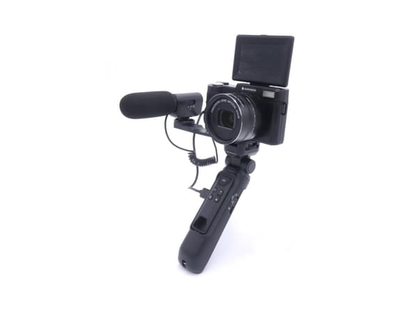 AgfaPhoto Realishot VLG-4K, 24 MP, CMOS, 5x, 4K Ultra HD, 980 g, Sort