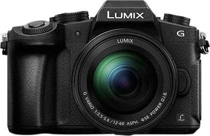Panasonic Lumix DMC-G80 + 12-60mm, 16 MP, 4592 x 3448 piksler, Live MOS, Full HD, Berøringsskjerm, Sort Sort