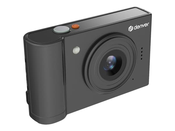DENVER DCA-4811 - Digitalkamera - kompakt - 5.0 MP / 48.0 MP (interpoleret) - salamakuvaus - lajittelu - lajittelu musta