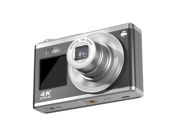 AgfaPhoto Realishot DC9200, 24 MP, CMOS, 10x, 4K Ultra HD, 123 g, Sort