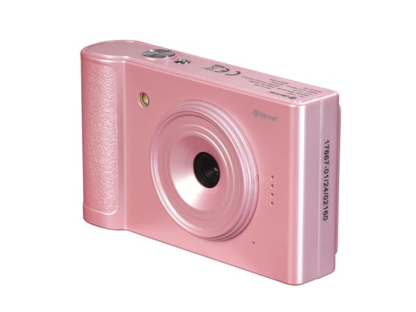 DENVER DCA-4811 - Digitalkamera - kompakt - 5.0 MP / 48.0 MP (interpolerat) - rosa
