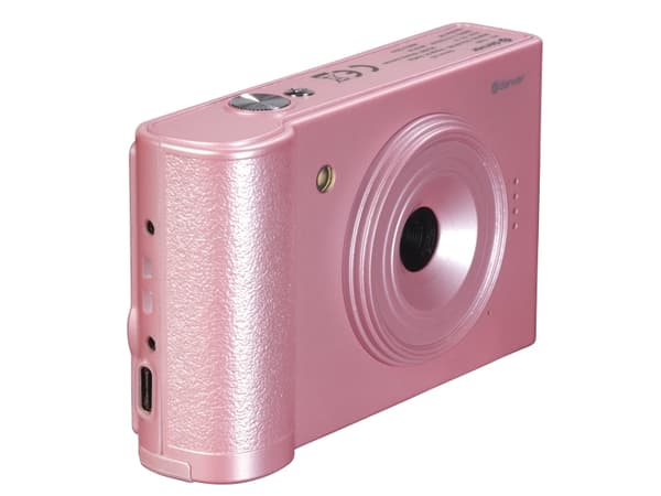 DENVER DCA-4811 - Digitalkamera - kompakt - 5.0 MP / 48.0 MP (interpolerat) - rosa