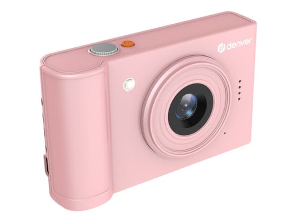 DENVER DCA-4811 - Digitalkamera - kompakt - 5.0 MP / 48.0 MP (interpolerat) - rosa