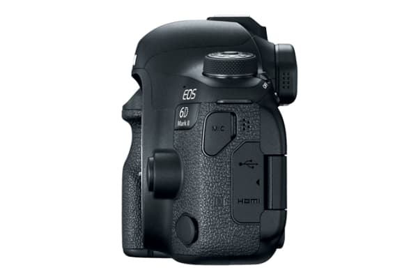 Canon EOS 6D Mark II, 26,2 MP, 6240 x 4160 pixlar, CMOS, Full HD, 685 g, Svart
