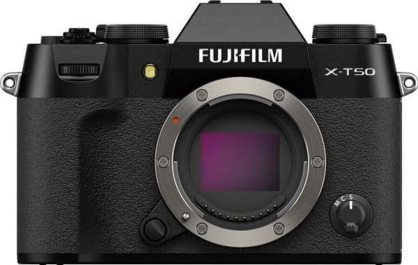 Fujifilm X -T50, 40,2 MP, 7728 x 5152 piksler, X-Trans CMOS 5 HR, 6.2K, Berøringsskjerm, Sort
