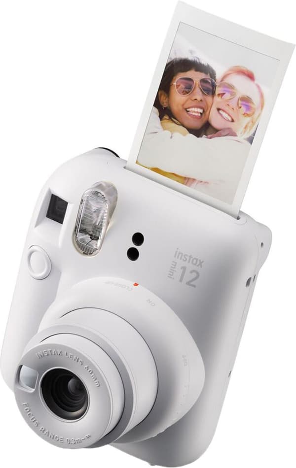 Fujifilm INSTAX Mini 12 snabbkamera, vit