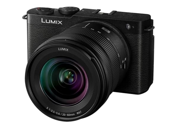 Panasonic Lumix S9 + 20-60mm F3.5-5.6 Lens, 24,2 MP, 12000 x 8000 piksler, CMOS, 6K Ultra HD, Berøringsskjerm, Sort