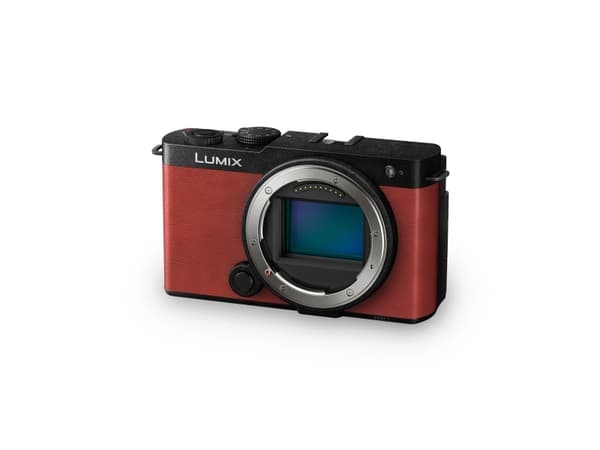 Panasonic Lumix S9, 24,2 MP, 12000 x 8000 piksler, CMOS, 6K Ultra HD, Berøringsskjerm, Rød