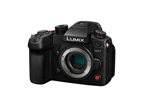 Panasonic GH7, 25,5 MP, 5776 x 4336 piksler, BSI CMOS, 4K Ultra HD, Berøringsskjerm, Sort