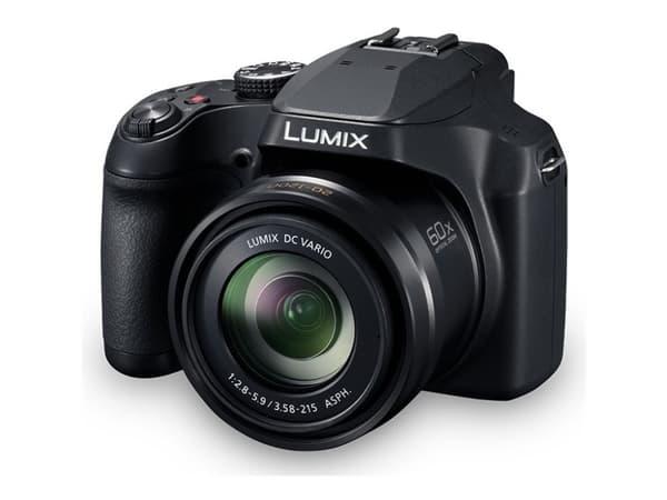 Panasonic Lumix DC-FZ82D - Digitalkamera - kompakt - 18.1 MP - 4 K / 30 fps - 60x optisk zoom - Wi-Fi - svart Svart