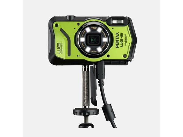 Pentax WG-8, 20 MP, 1/2.3", CMOS, 5x, 4K Ultra HD, Grön