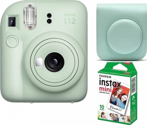 Aparat cyfrowy Fujifilm Fujifilm Instax Mini 12, mint green + film
