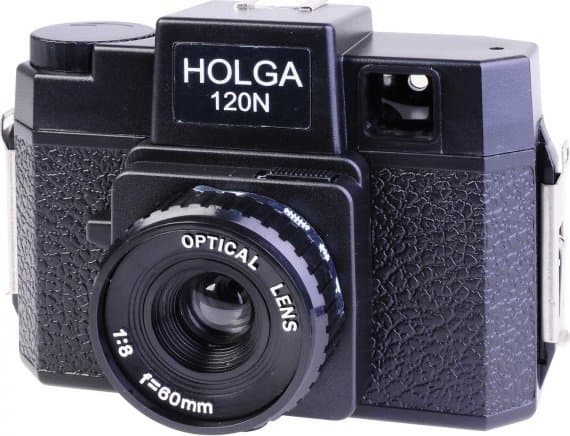 Digitalkamera Big Holga 120N, sort