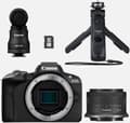 Miniatyrbilde 3 av 3: Canon EOS R50 systemkamera + 18-45 mm objektiv Vlogger Kit