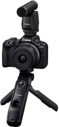 Miniatyrbilde 2 av 3: Canon EOS R50 systemkamera + 18-45 mm objektiv Vlogger Kit