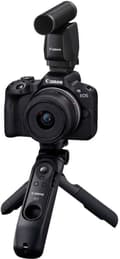 Miniatyrbilde 1 av 3: Canon EOS R50 systemkamera + 18-45 mm objektiv Vlogger Kit