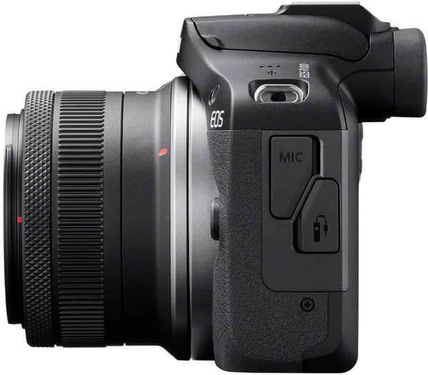 Canon EOS R100 mikrosystemkamera + RF-S 18-45 mm IS STM + RF-S 55-210 mm F5-7.1 IS STM-objektiver