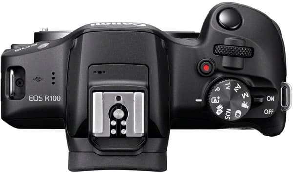 Canon EOS R100 mikrosystemkamera + RF-S 18-45 mm IS STM + RF-S 55-210 mm F5-7.1 IS STM-objektiver