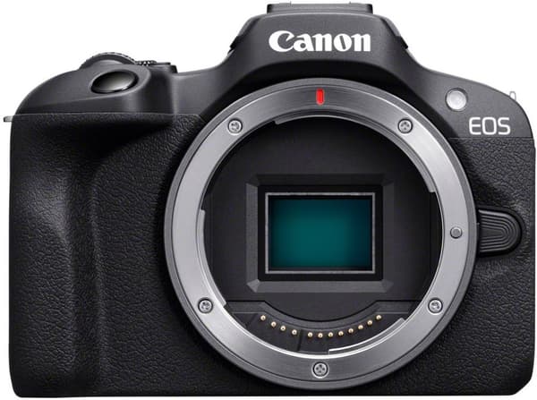 Canon EOS R100 mikrosystemkamera + 18-45 mm IS STM-objektiv