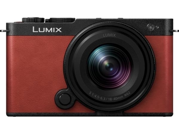 Panasonic Lumix S9 + S-R1840, 24,2 MP, 12000 x 8000 piksler, CMOS, 6K Ultra HD, Berøringsskjerm, Sort, Rød