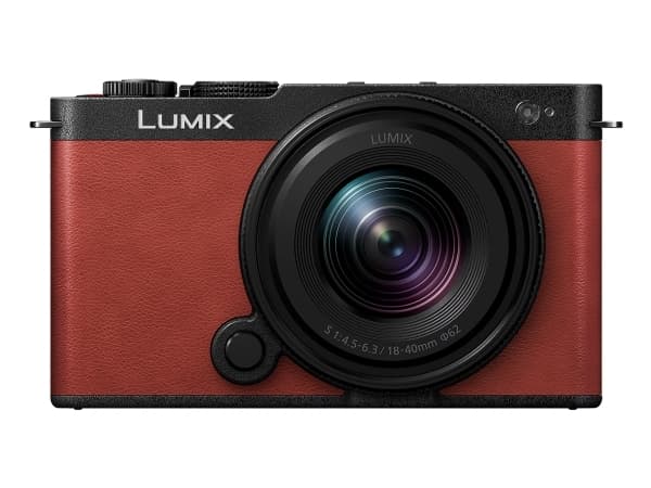 Panasonic Lumix S9 + S-R1840, 24,2 MP, 12000 x 8000 piksler, CMOS, 6K Ultra HD, Berøringsskjerm, Sort, Rød