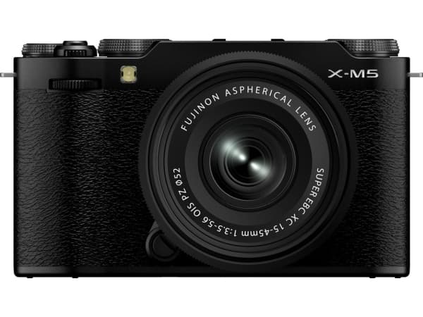 FUJIFILM X-M5 - järjestelmäkamera + XC 15-45mm objektiivi, musta