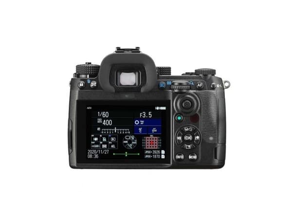 Pentax K-3 Mark III, 25,73 MP, 6192 x 4128 piksler, CMOS, 4K Ultra HD, Berøringsskjerm, Sort