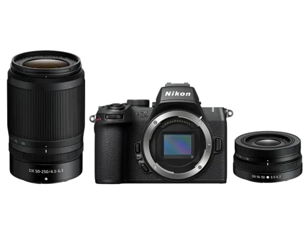 Nikon Z50II, 20,9 MP, 5568 x 3712 piksler, CMOS, 4K Ultra HD, Berøringsskjerm, Sort Sort