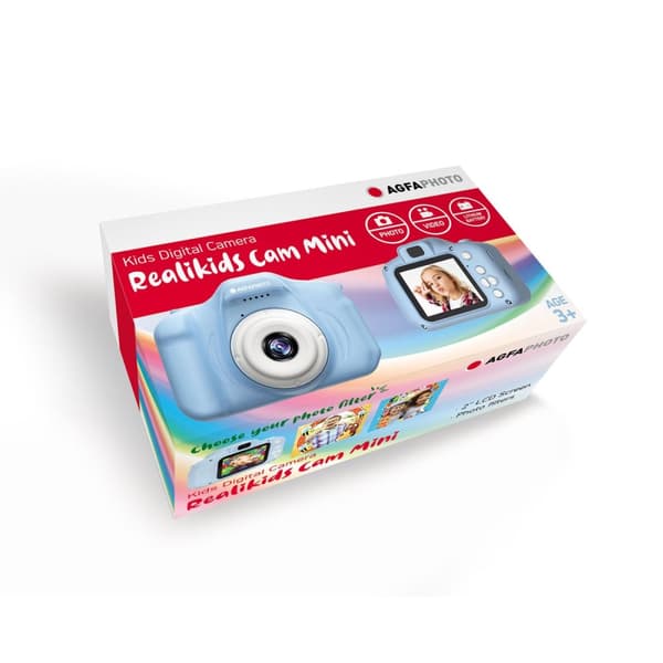 Agfa Barnkamera Realikids Cam Mini Blå