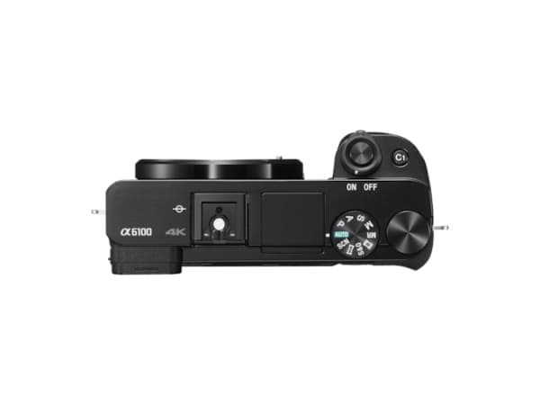 Sony a6100 ILCE-6100 - Digitalkamera - speilløst - 24.2 MP - APS-C - 4K / 30 fps - kun hus - Wi-Fi, NFC, Bluetooth - svart