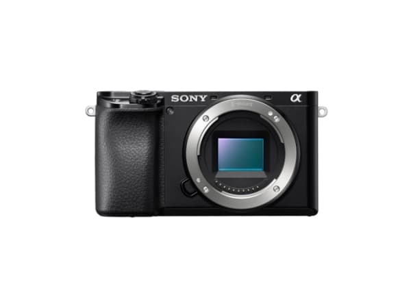 Sony a 6100, 24,2 MP, 6000 x 40000 pixlar, CMOS, 4K Ultra HD, Pekskärm, Svart Svart