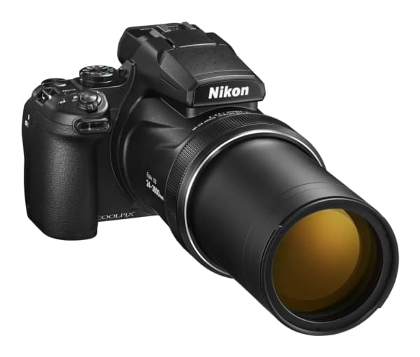 Nikon COOLPIX P1100, 16 MP, 4608 x 2592 pixlar, 1/2.3", CMOS, 4K Ultra HD, Svart