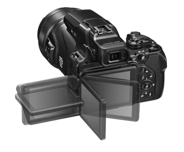 Nikon COOLPIX P1100, 16 MP, 4608 x 2592 pixlar, 1/2.3", CMOS, 4K Ultra HD, Svart