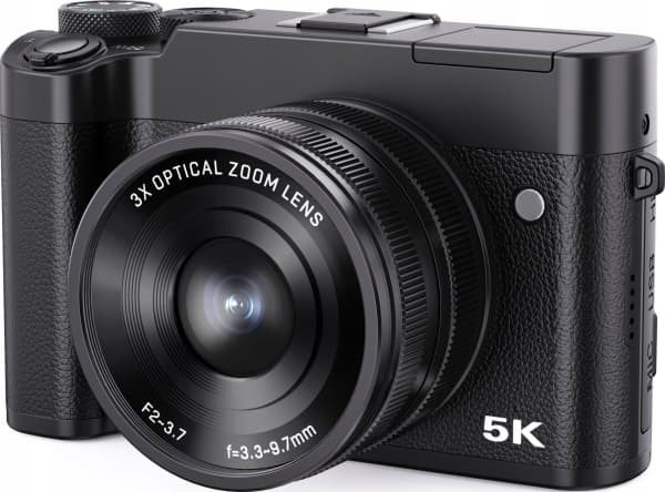 Xrec Digital Vlog Kamera 5k 64mp Xrec Bls-205x Wi-fi 3x Optisk Zoom Antishake / Bls-205x