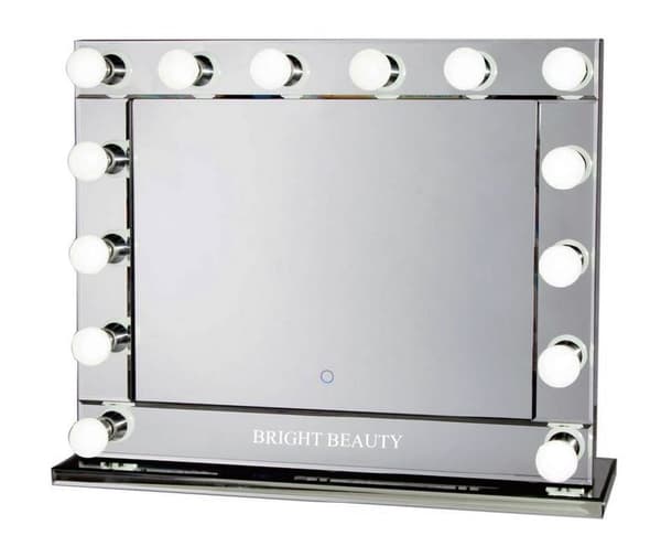 Bright Beauty Vanity Anisha - sminkspegel med belysning - hollywood spegel - makeup spegel -make up spegel med lys - spegelkant - dimbar
