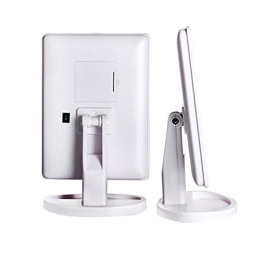 UNIQ Hollywood Makeup Spegel med LED-ljus - Vit