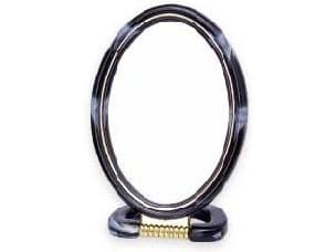 TOP CHOICE Oval mirror 5 inches in diameter
