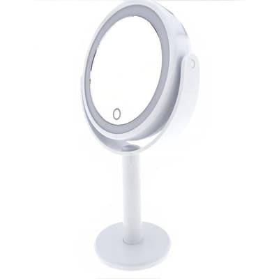 Sminkspegel två-sidig LED touch