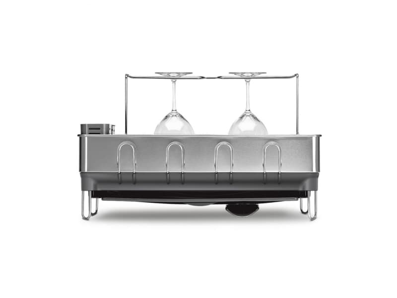 simplehuman KT1179, Hållare, Hållare, Fristående, Utensil, Antracit, Rostfritt stål, Rostfritt stål