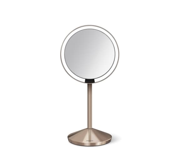 simplehuman ST3010, Frittstående, Rund, Rosegull, 10x, LED, Batteri