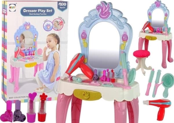 LeanToys Kampaamo Kauneus Akku kuivausrumpu