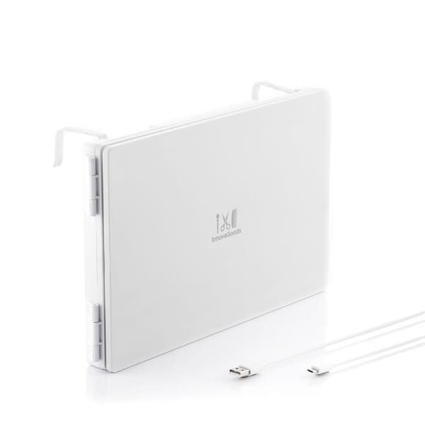 Badeværelsesspejl med LED - 360º SINE - Lithium batteri