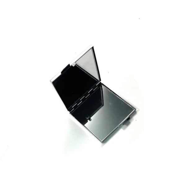 Hot Lips pocket mirror black