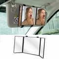 Miniatyrbillede 11 af 11: Car Sun Shade Vanity Mirror Auto Sun Shade Cosmetic Mirror