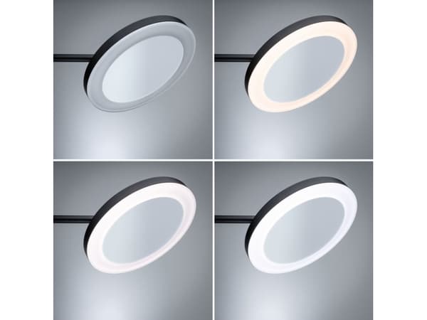 Paulmann Masua 71149 LED-peilivalaisin 4 W Lämmin valkoinen musta (matta)