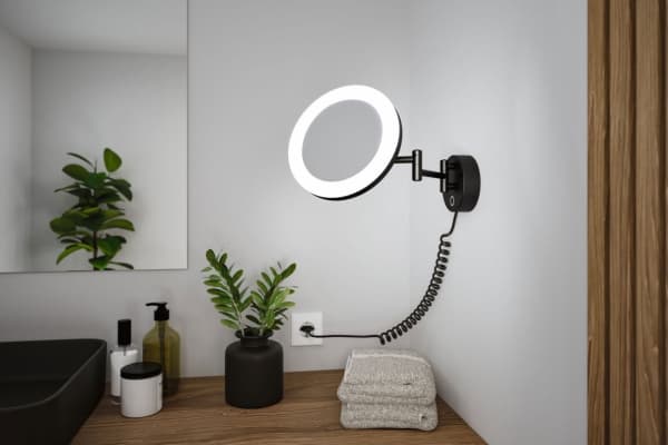 Paulmann Masua 71149 LED-peilivalaisin 4 W Lämmin valkoinen musta (matta)