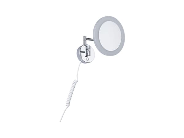 Paulmann sminkespeil MASUA LED sminkespeil 4W 2700/4000/6500K + IP44 bryter 230V svart / metall