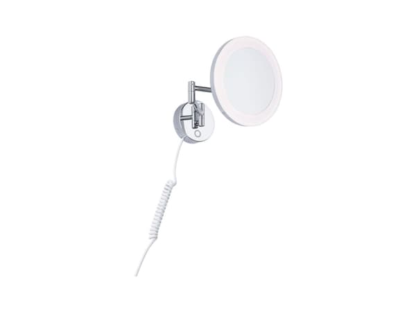 Paulmann sminkespeil MASUA LED sminkespeil 4W 2700/4000/6500K + IP44 bryter 230V svart / metall