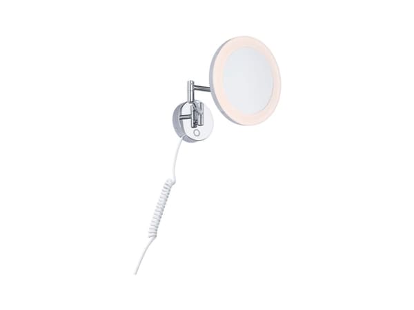 Paulmann sminkespeil MASUA LED sminkespeil 4W 2700/4000/6500K + IP44 bryter 230V svart / metall
