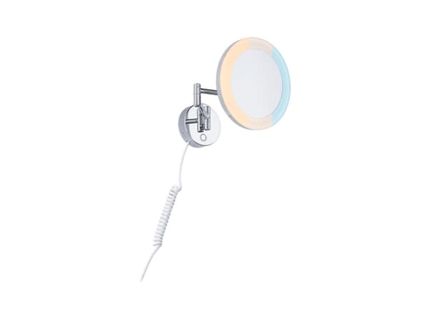 Paulmann sminkespeil MASUA LED sminkespeil 4W 2700/4000/6500K + IP44 bryter 230V svart / metall